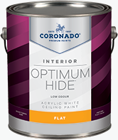 Aurora Decorating Centre Optimum Hide Ceiling White is a quick-drying flat finish designed for interior ceilings. It is ideal for areas that must remain in service while being painted, such as hotels, offices, hospitals, and nursing homes. It dries a bright white and minimizes surface imperfections.boom
